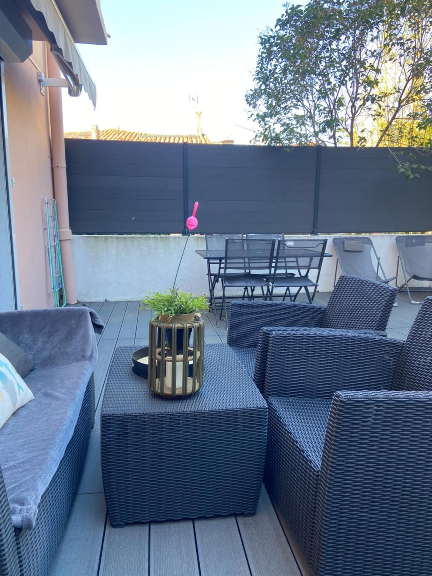 Grande Terrasse Emplacement Au A 1 Minute De La A Pieds Apartment *