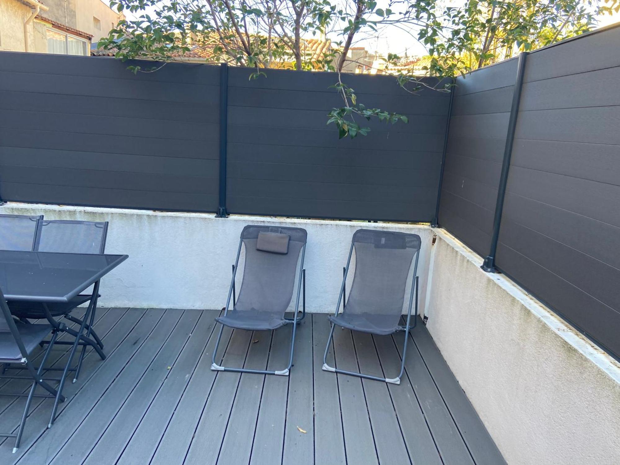 Grande Terrasse Emplacement Au A 1 Minute De La A Pieds Cassis